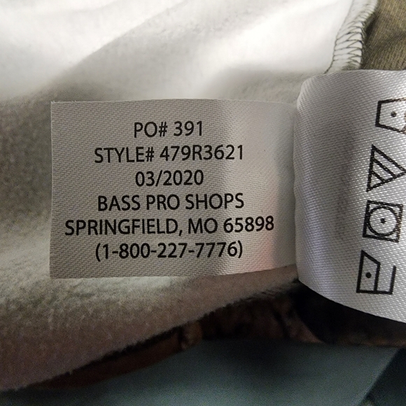 Redhead Brand Co. Camo Hunting Sweatshirt, Size 3XL, 100% Polyester - Picture 5 of 6